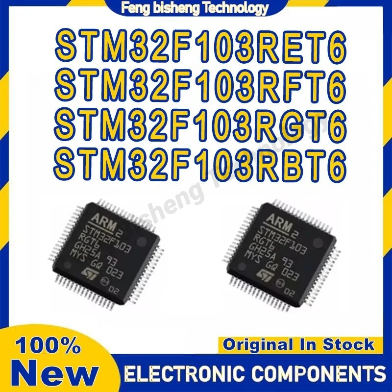 

STM32F103RET6 STM32F103RBT6 STM32F103RFT6 STM32F103RGT6 STM32F STM32F103 IC Chip 100% New Original in stock