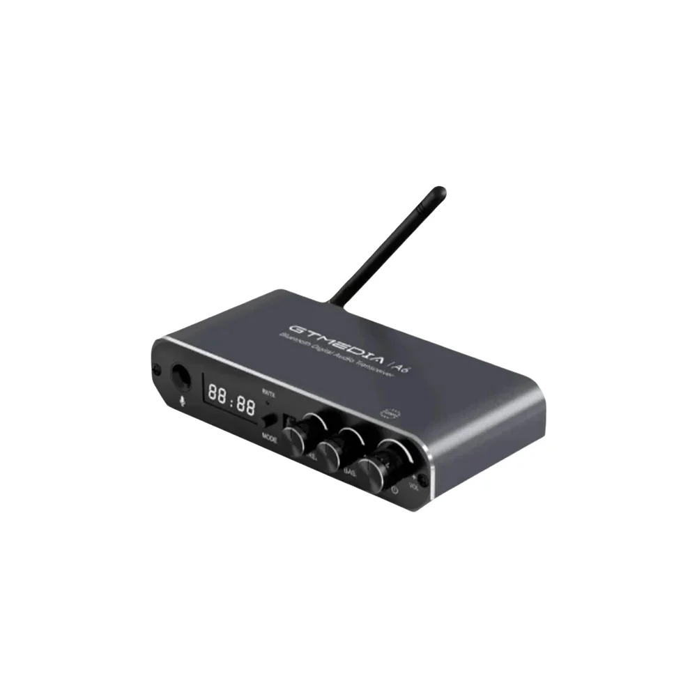 [Oryginalny] Adapter audio Bluetooth GTMedia A6 USB z obsługą odtwarzania kart TF, USB U-Disk, AUX 3.5mm, audio samochodowe + pilot zdalnego sterowania — zdjęcie produktu 7