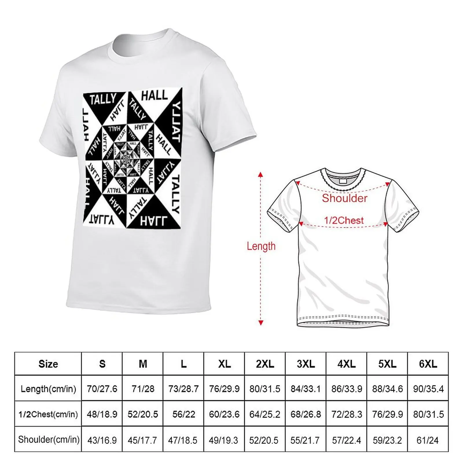tally hall T-Shirt Big Size Simple T-Shirt
