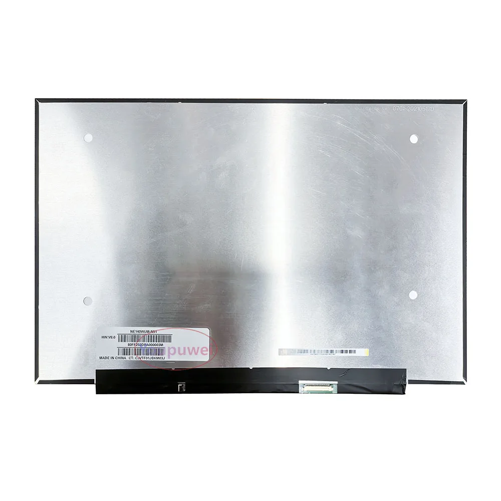 

Запасной дисплей NE140WUM-N51/N61/N68, FHD IPS, 100% sRGB, 30-контактный, 14,0-дюймовый ЖК-экран для ноутбука
