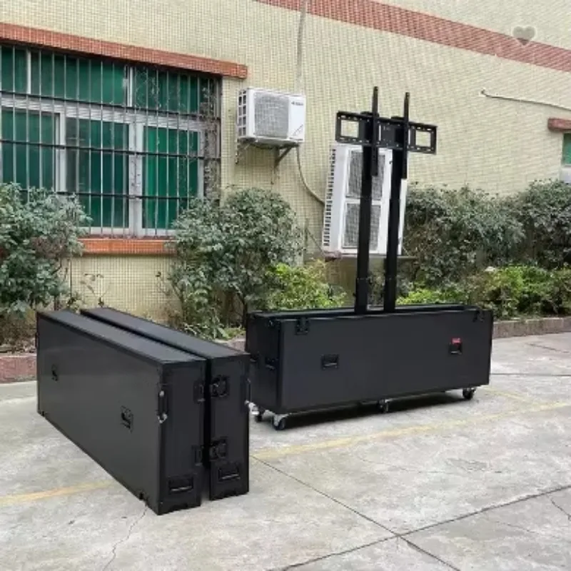 Automatic Control LED LCD TV Screen Electric Motorised Lift Plasma Flight Road Case