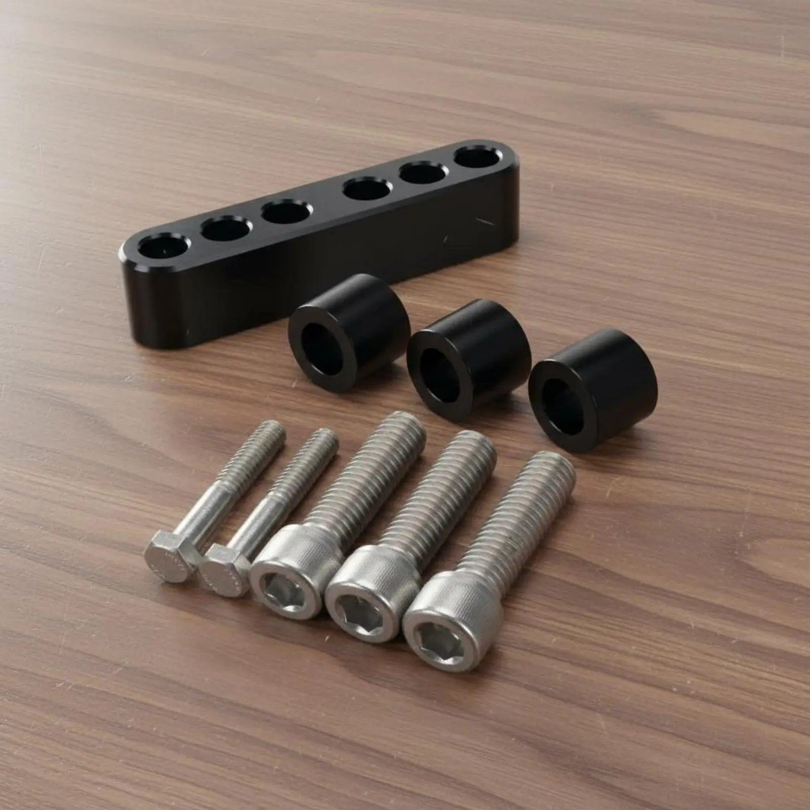 Durable Motorcycle Footrest Extension Aluminum Floorboard Spacer Set for 92-08 Touring Motorcycles