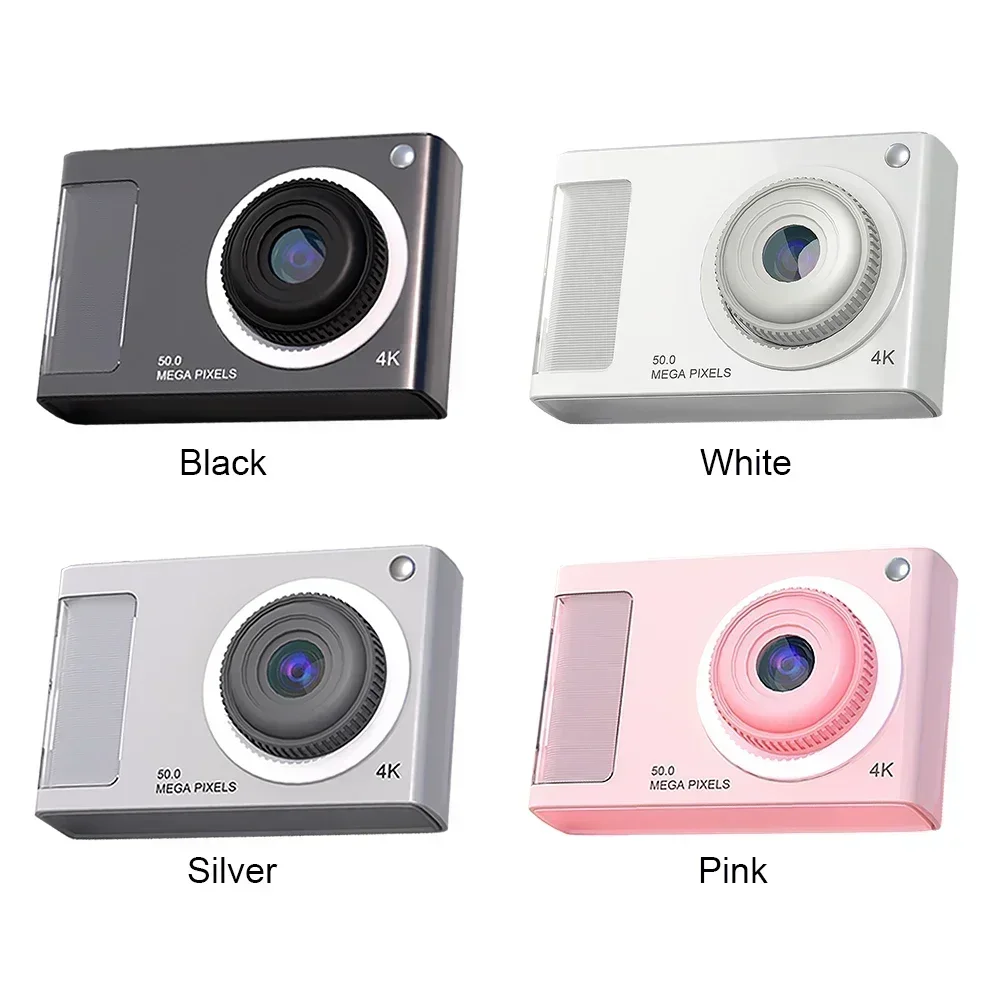 

Small Camera Anti Shake Boys Girls Children Dual Lens Support Compact Camera HD 1080P 48MP 32GB Card for Digital Point and Shoot