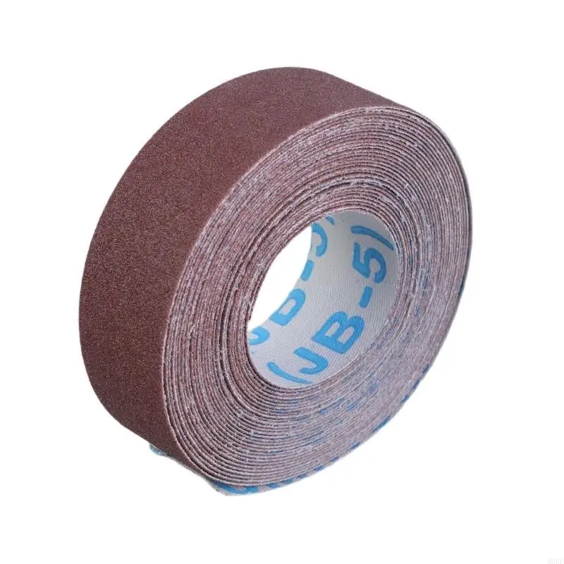 Roll carta vetrata Abrasive Emery Roll Sand Paper Grit80/150/240/400/600 per le levigatrici a mano per lucidatura in metallo