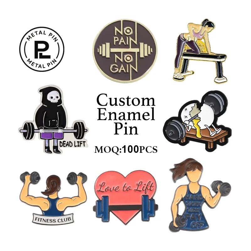 

Creative Sports Badge Custom | Team Logo Pins | Personalized Metal Enamel Badge | Large Volume Wholesale Supply