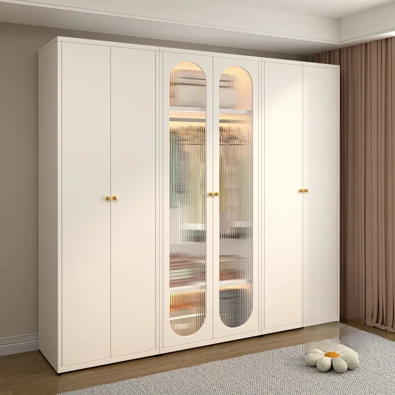 

Partitions Organizer Wardrobe Exterior Space Saving Modern Minimalist Wardrobe Nordic Doll Jewelry Wooden Guarda Roupa Furniture