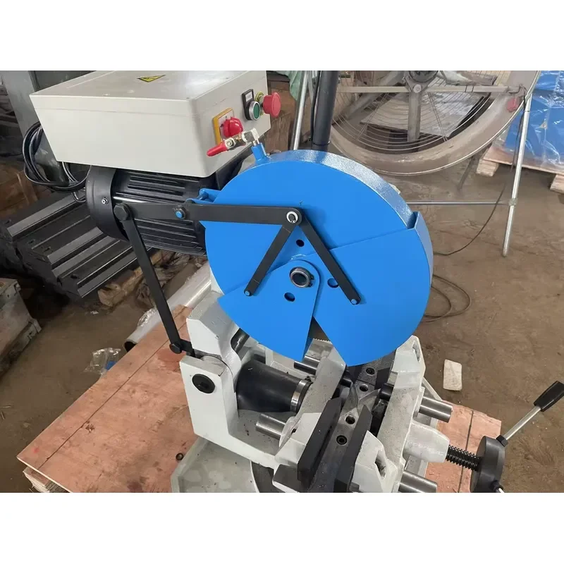 CS-315 CS-350 FineTech Manual Tension Circular Saw Machine with Engine & Motor for Metal Cold Cutting Tube/Pipe Cutting