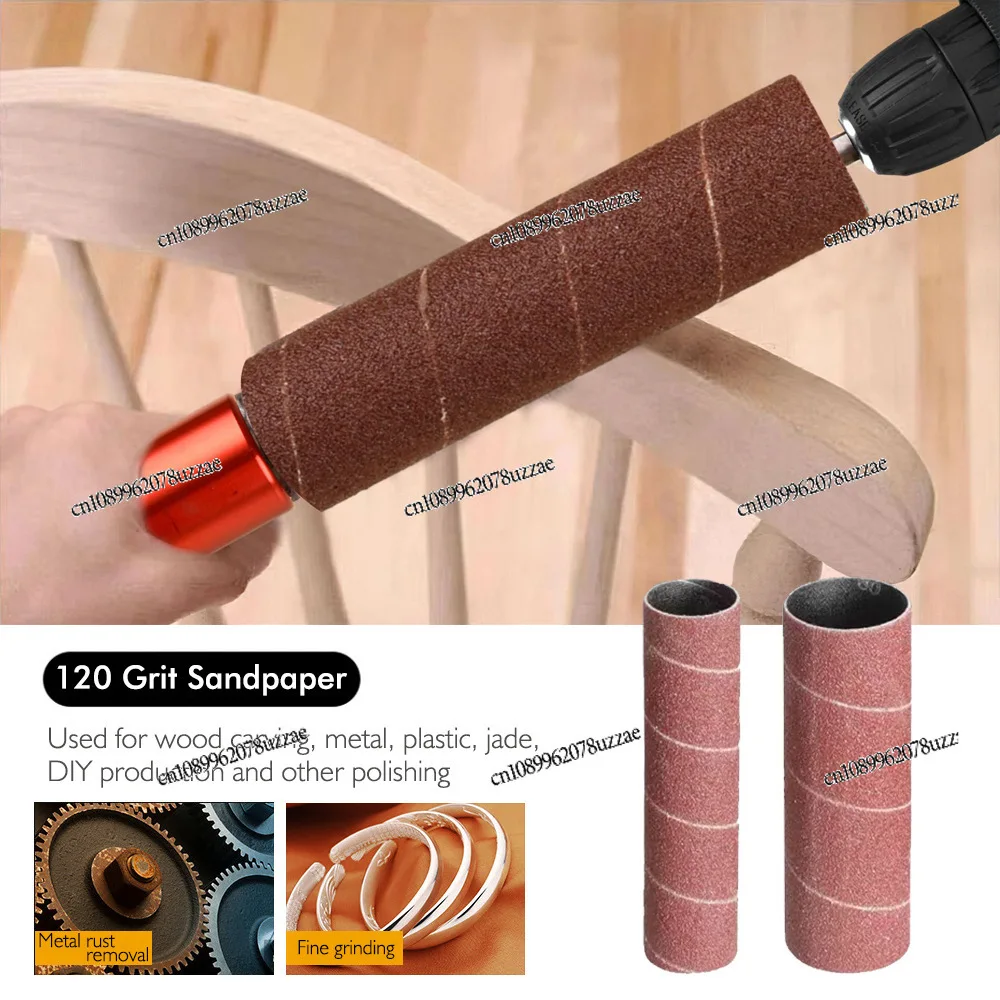 Sanding Stick Woodworking Wood Metal Plastic Stone Mini Belt Sander Electric Drill Accessories Lithium Drill Conversion