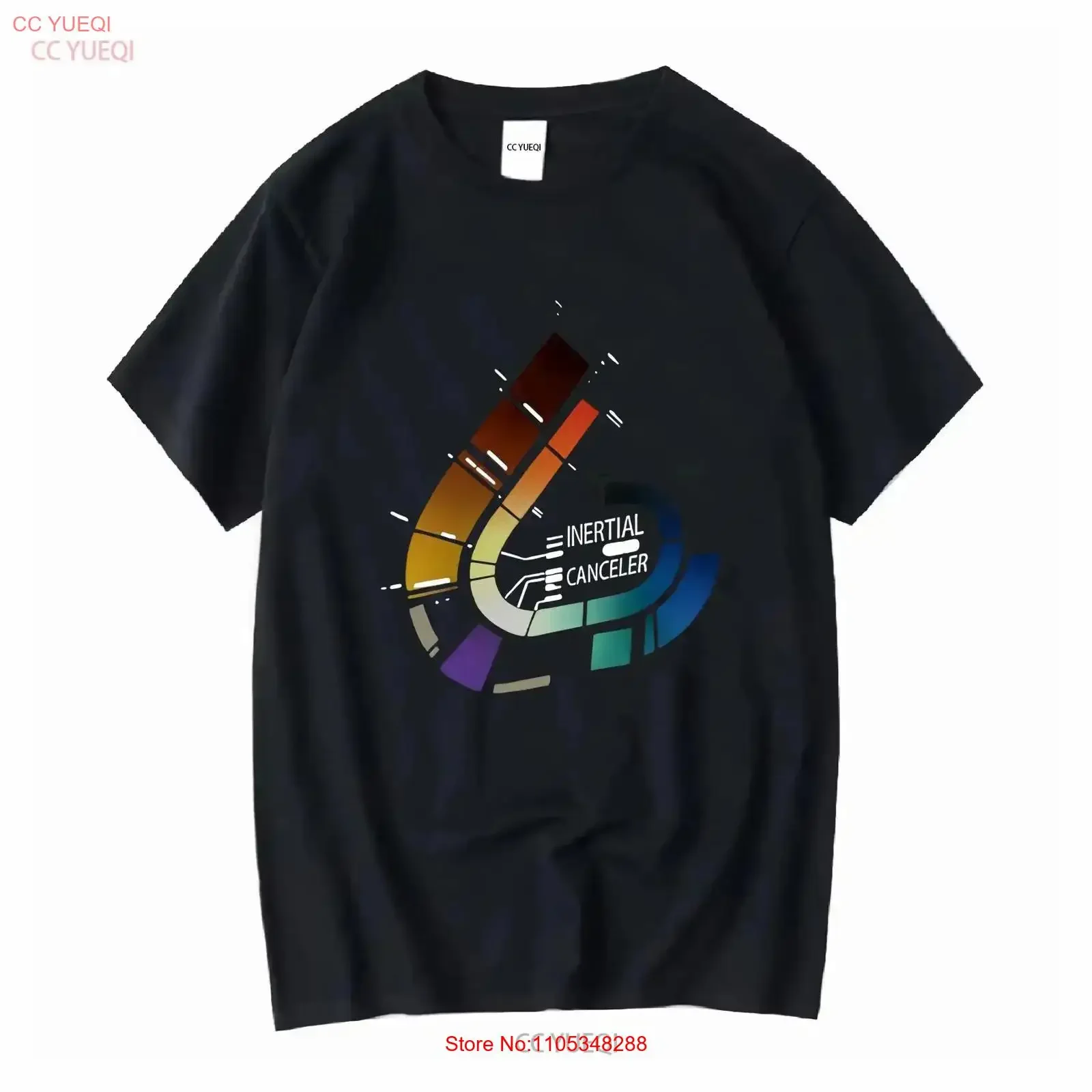 GunBuster Inertial Canceller Full Color T Shirt Black Japan limited New Pre vintage Washed Comfortable Top For Everyday Wear