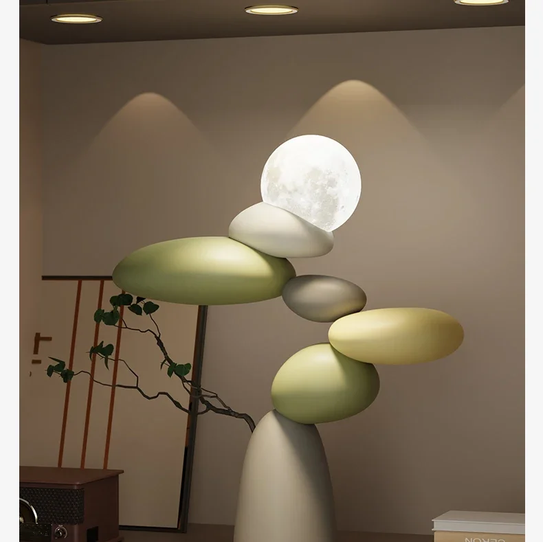 High-end Moving Rock Sculpture for Living Room Decoration desk decoration   living room decoration  home accessories
