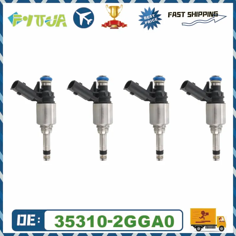 

4pcs fuel Injector 35310-2GGA0 For Hyundai Sonata 2.4L 2015-2017 for Kia Sorento 2.4L 2016-2018 35310-2GGA1