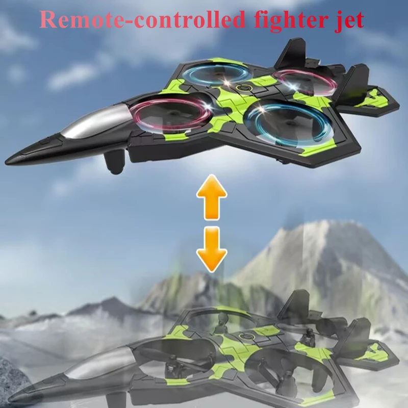 Plane Flight Cool Lights Fighter Foam Helicopter Radio Control Quadcopter Remote Controlled Airplane 360 ° Rolling Stunt Gift