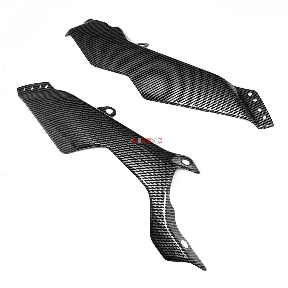 دراجة نارية YZFR7 Fairings ألياف الكربون نمط أسفل أسفل النفط البطن الجانب عموم هدية لياماها YZF R7 2021 2022 2023 YZF-R7