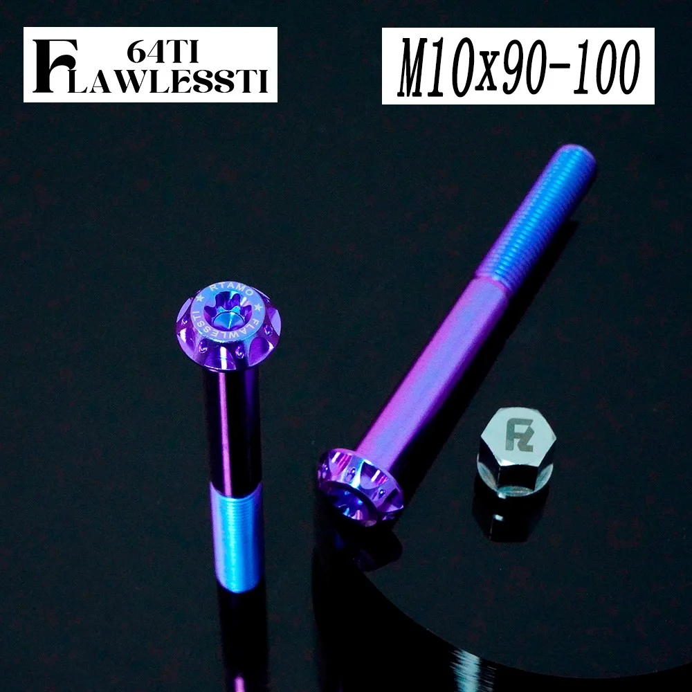

Болт FLAWLESSTI M10x90-100 с шагом 1.25, титановый, класс Gr5, антивандальный, для S1000RR, Xmax 300, Tmax 560, Nmax 155