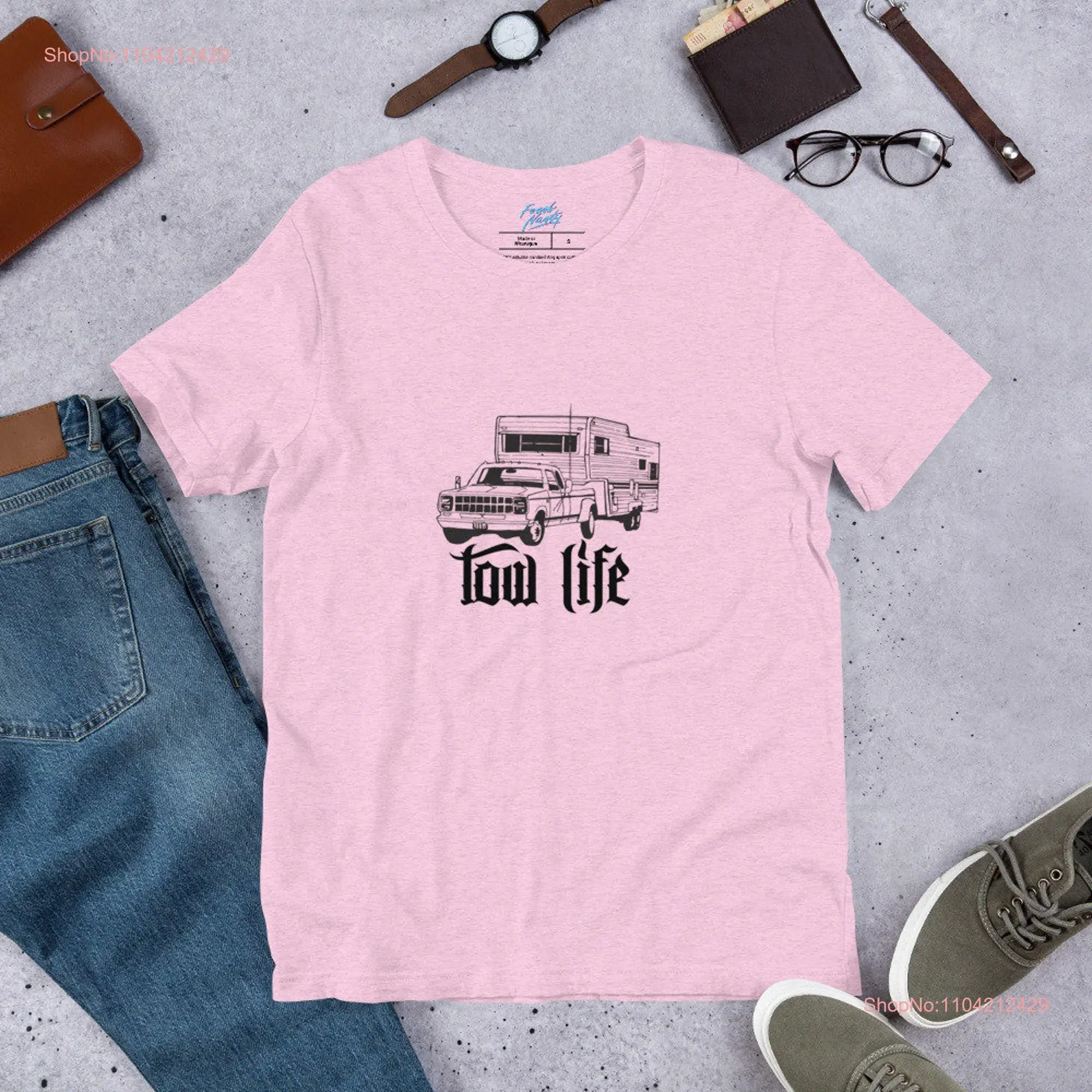 Tow Life t shirt long or short sleeves