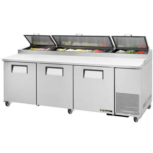 2 Door Saladette Fridge - 8 X 1/3 GN Trays