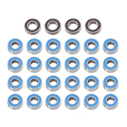 30pcs Sealed Bearing Kit for Tamiya 1/14 Truck Tractor Trailer Semi Grand Knight King Hauler Upgrade Parts