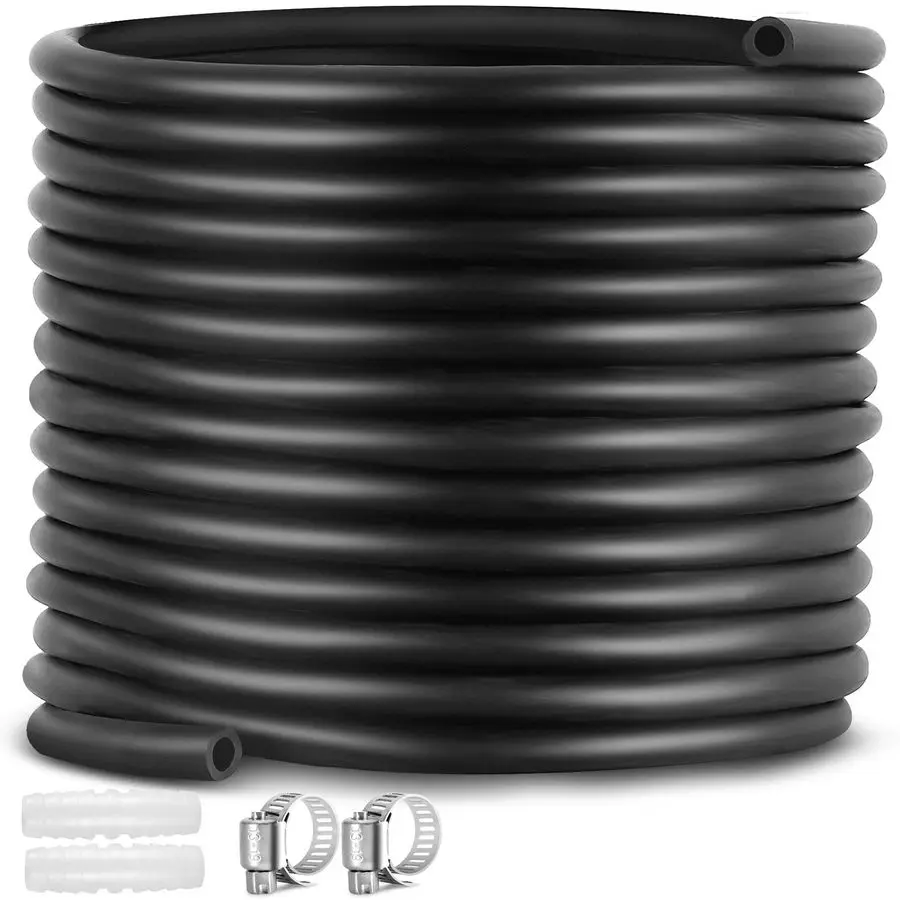 

SelfSinking Aeration Hose With Clamps amp Menders for Easy Installation, Pond Tubing for Diffused System, Aerating Fountain amp