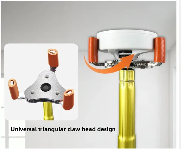 Multi-function Smoke Detector Removal Tool Fire Protection Maintenance Smoke Heat Detector Install No Ladder Climb Tool