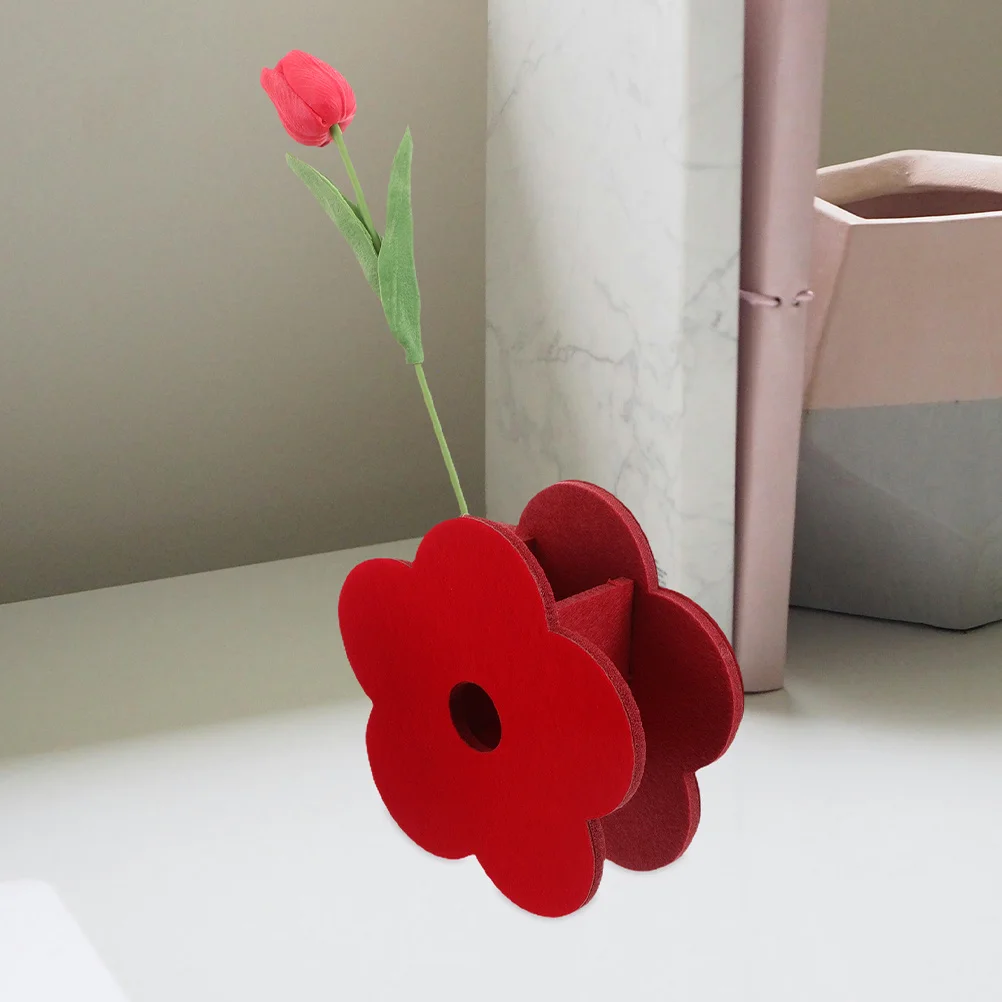 

6Pcs Wedding Centerpieces Artificial Flower Decoration Creative Flower Vase Set Chinese Wedding Table Decorations Floral Holders