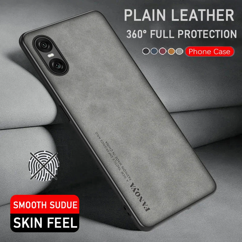 Funda de cuero de lujo para Sony Xperia 10 VI, funda anticaída, funda antideslizante Sony Xperia 1 VI, Fundas para teléfono Sony Xperia 1 V 5 V 10 V