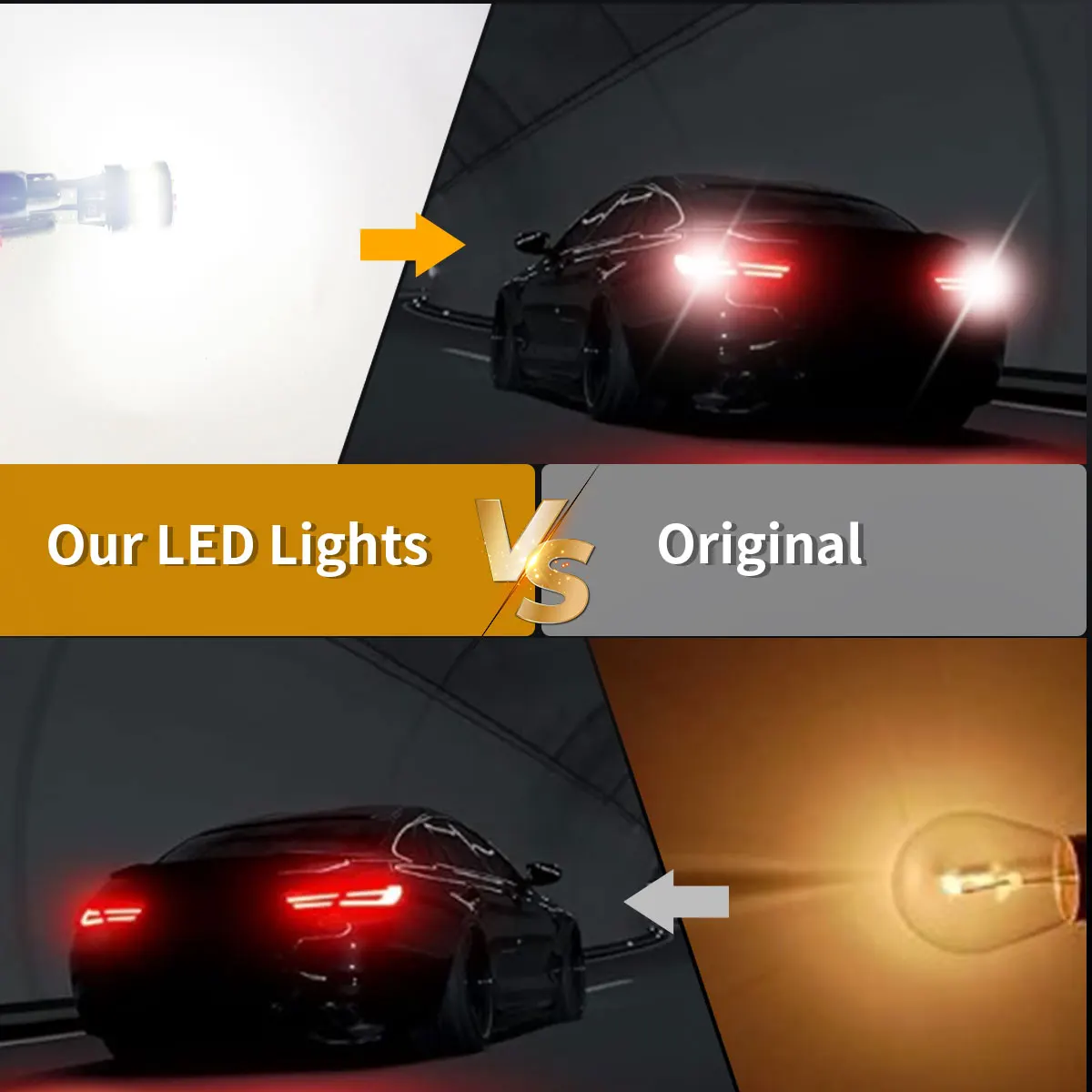 Canbus T10 W5W LED Small Bulbs with Ultra Powerful Bright 3014 24Chipsets 360Degree Lightings for Car Turn Signals