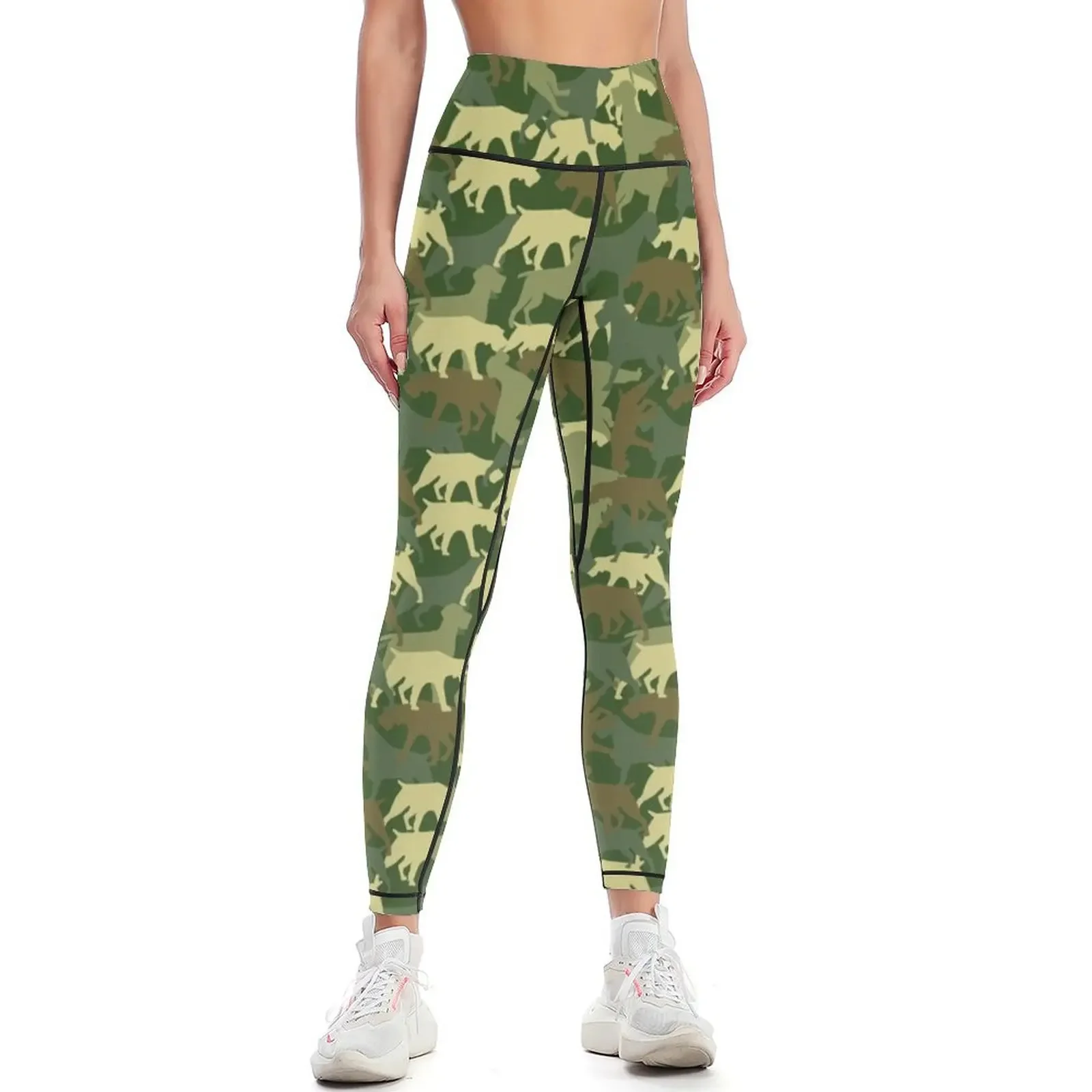 

CAMO GREEN Leggings Fitness's gym clothes Fitness clothing for fitness Womens Leggings