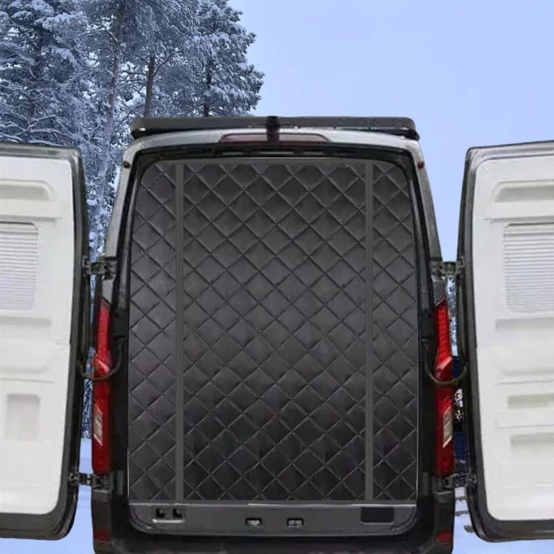 

RV Rear Barn Door Tailgate Winter Insulated Thermal Screen Cover For Fiat Ducato Peugeot Boxer Citroen Relay 2006+ Ram Promaster