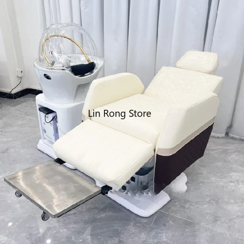 Professional Hairdressing Chair Beauty Shampoo Basin Headspa Massage Table Comfortable Luxury Hair Cama De Pilates Pilates Bed