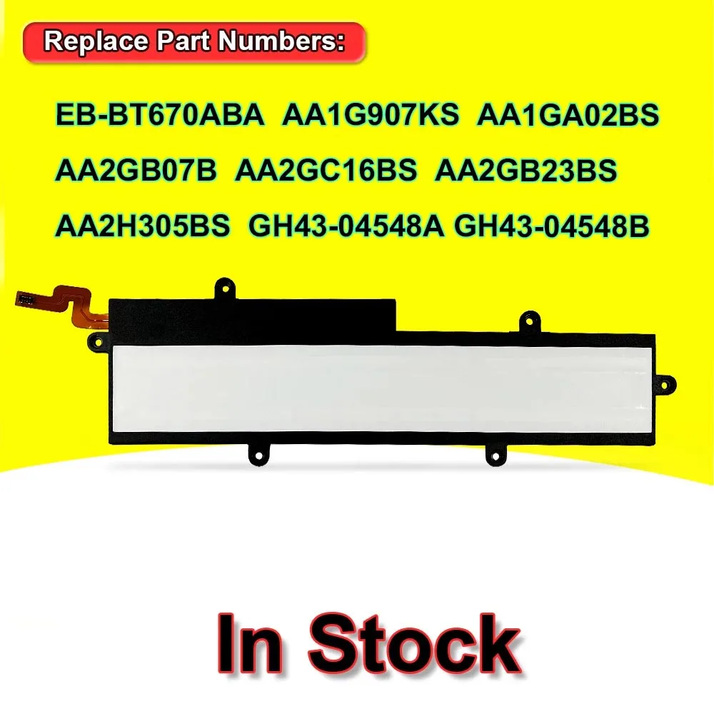 EB-BT670ABA For Samsung Galaxy View 18.4'' SM-T670NZKAXAR SM-T670NZKAXAR SM-T670 SM-T677A Series Laptop Battery 11.34V 64.64Wh