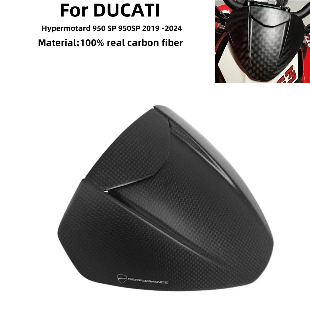 For DUCATI Hypermotard 950 SP 2019-2024 Carbon Fiber Moto Windscreen Windshield Fairing Accessories Enhanced Riding Experience