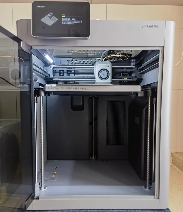Global Version New Bamboo Lab P2S High Speed Enclosed 3D Printer Active Chamber Control For Multi Material Printing
