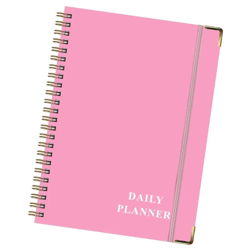 Coil-binding Weekly Planner Daily Journal Notebook for Weekly Plans Task