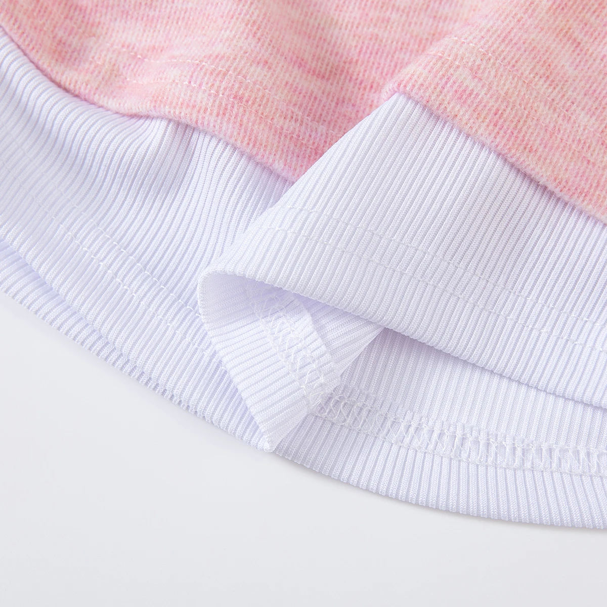 Einfarbiges, langärmliges Oberteil und Hose für Mädchen im Frühling/Herbst, lässiges zweiteiliges Set, trendiges Outfit, modische Kinderbekleidung – Detail 7