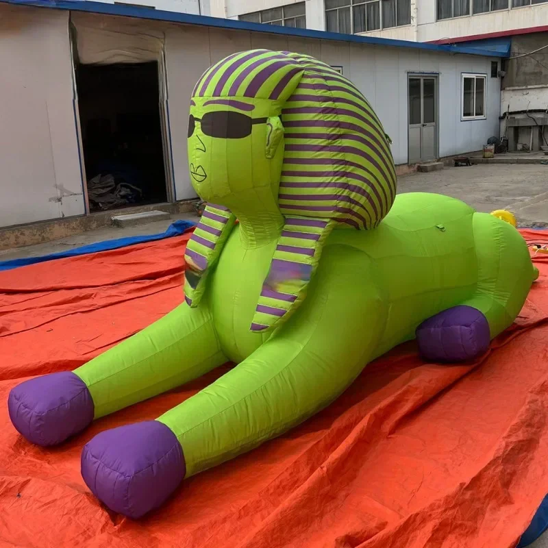 

Length Festival Advertising Inflatable Sphinx Cartoon Customized Giant Cartoon Inflatable For Egypt Event HOT SALES