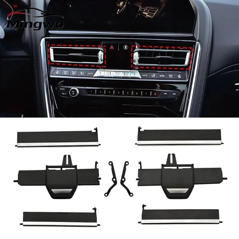 

For BMW G14 G15 F91 F92 Car Front Air Vent Grille Clip Trim Parts A/C Outlet Repair Kits For BMW 8 Series M8 830 840 64119462388