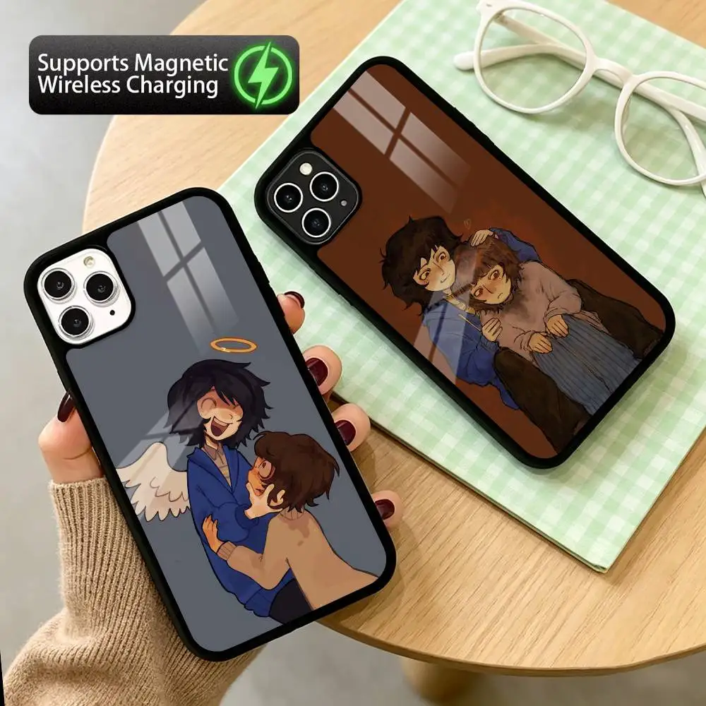 Byler Will Mike Onewheatmark  Phone Case For iPhone17,16,15,14,13,12,11 Plus,Pro Supports Magnetic Wireless Charging