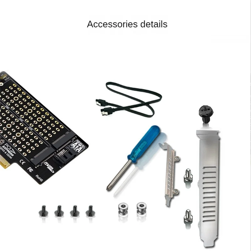 

XB-M.2 Nvme NGFF SSD To PCIE SATA Adapter PCIE To M2/M.2 Adapter SATA M.2 SSD PCIE Adapter M Key B Key B+M Key