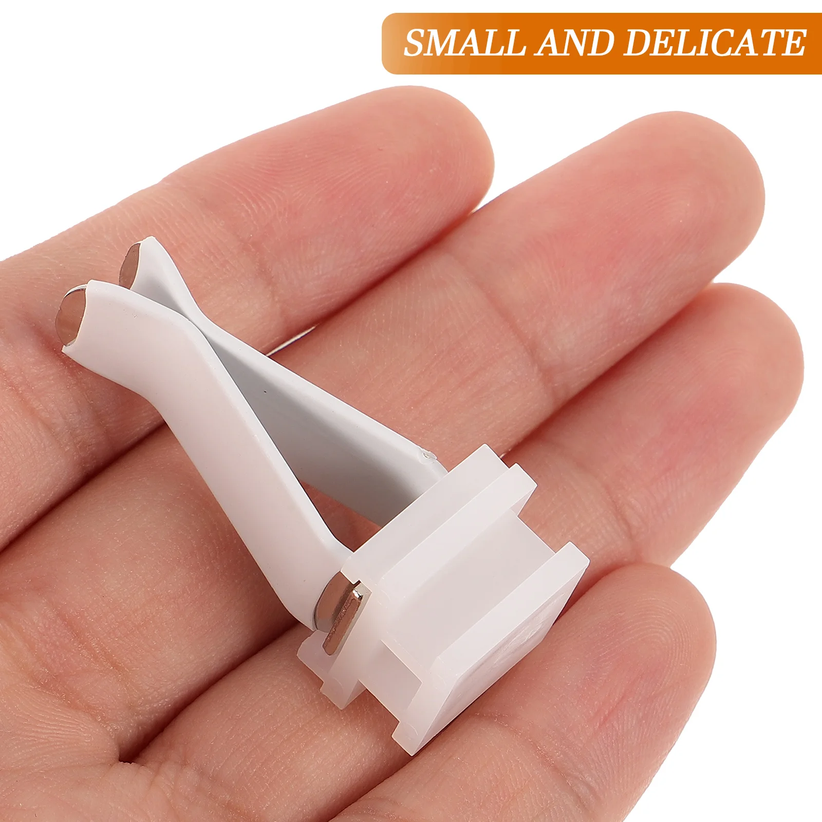 

20 Pcs White Square Head Car Perfume Clips Vent Air Freshener Holder For Car Home Office Stylish Practical Accessories