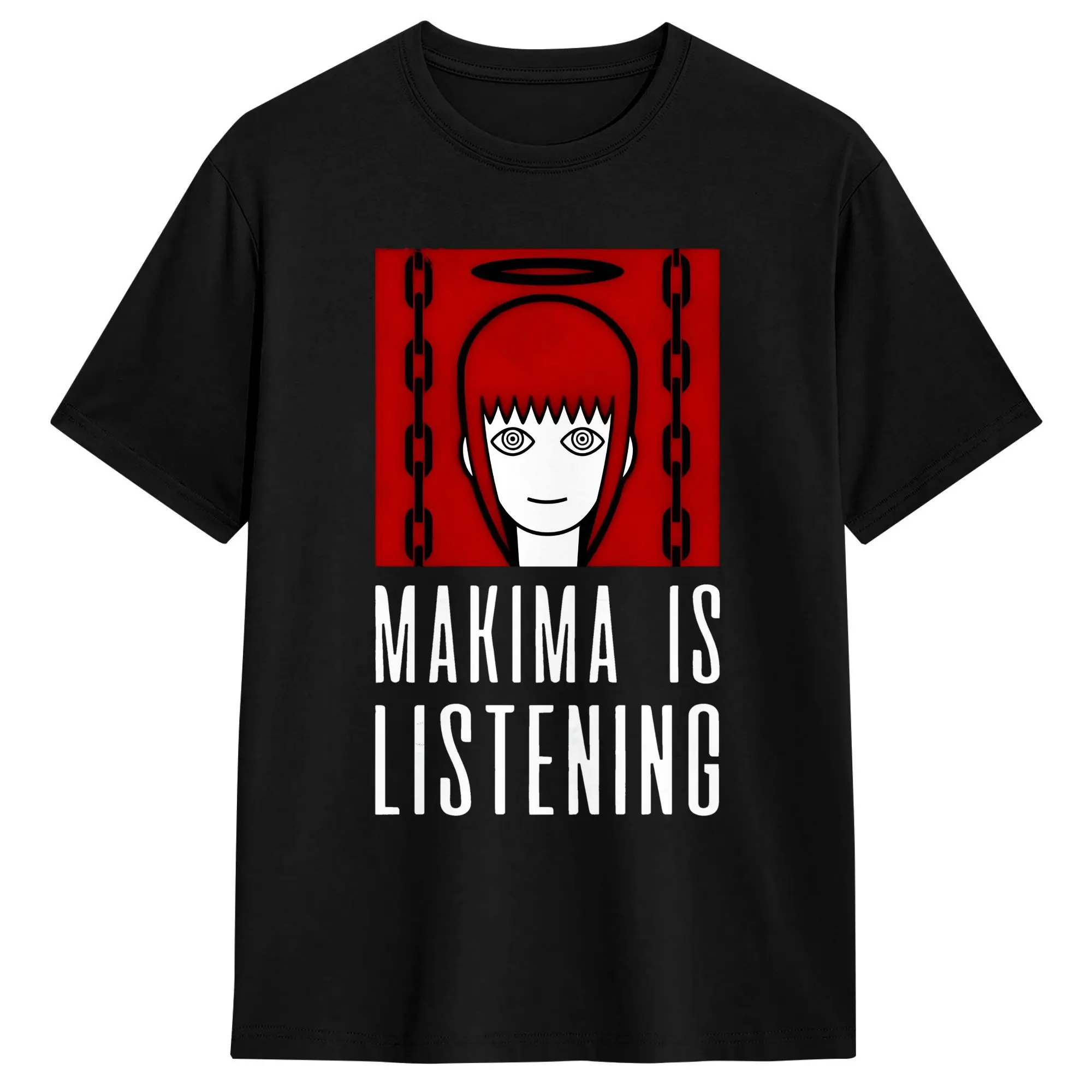 Men's T-Shirts Anime Reze-themed Awesome Pure Cotton Tees Short Sleeve  T Shirt O Neck Clothing Graphic Printed