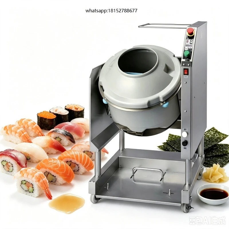 Large Capacity Rice Vinegar Mixing Machine Heavy-duty Rice Mixer Mass Production Cooked Rice Blending Equipment