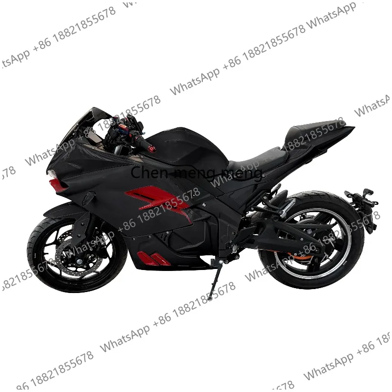 2025  High-Speed Adult 3000W Power with Intelligent Digital Application Sensor Technology Electric Motorcycle for Adults