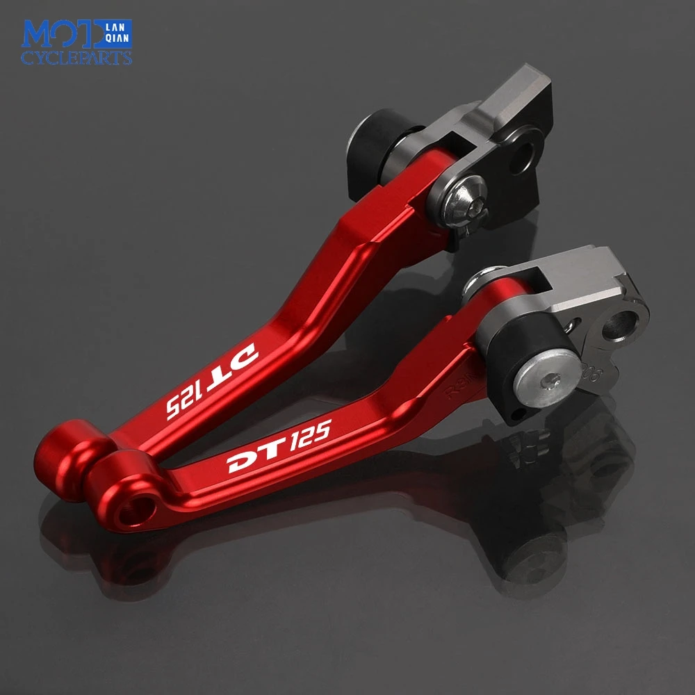 

CNC Aluminum Motorcycle Dirtbike Dirt Pit Bike Motocross Pivot Brake Clutch Levers For Yamaha DT125 DT 125 1987-2005 2003 2004