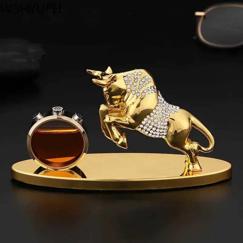 Chinese Horse Statue Animal Figurine tabletop Crafts Lucky fortune Car interior decoration Home living room Decor Accessory
