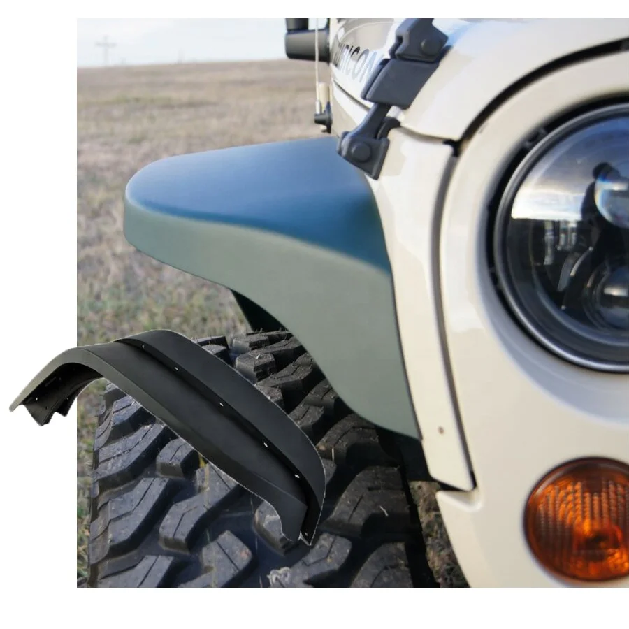 

Aluminum Fender Flare for Jeep Wrangler JK 07-17