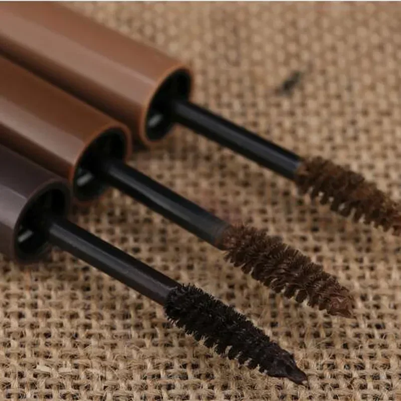 3 Colors Long Lasting Waterproof Eyebrow Mascara Cream Eye Brow Shadow Makeup Beauty Liquid Dyeing Eyebrow Cream Brush Dye