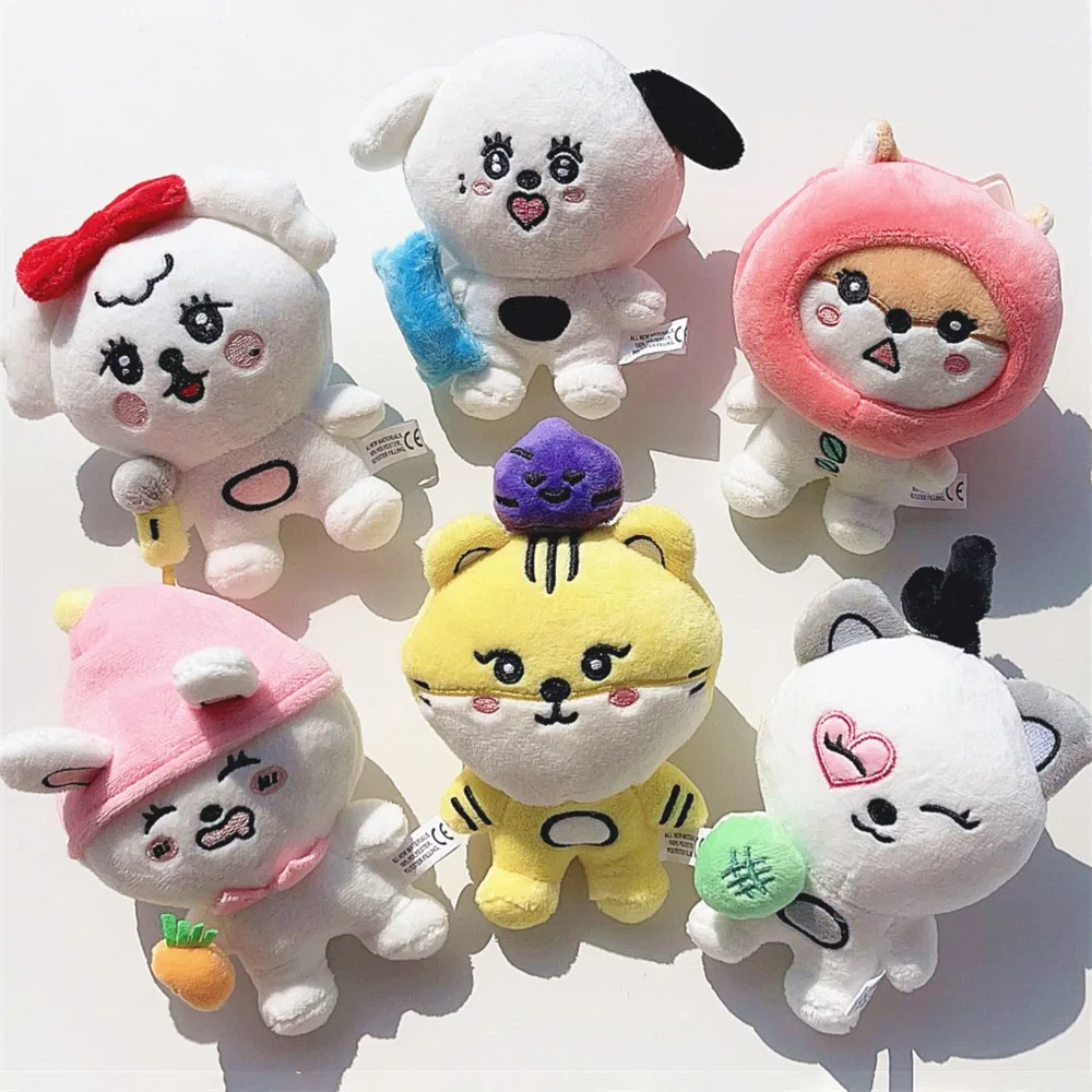 KPOP STAYC Cute Plush Doll 15CM Cartoon Fill Doll Car Sofa Decoration SUMIN SIEUN ISA J SEEUN YOON Fans Collect Gift