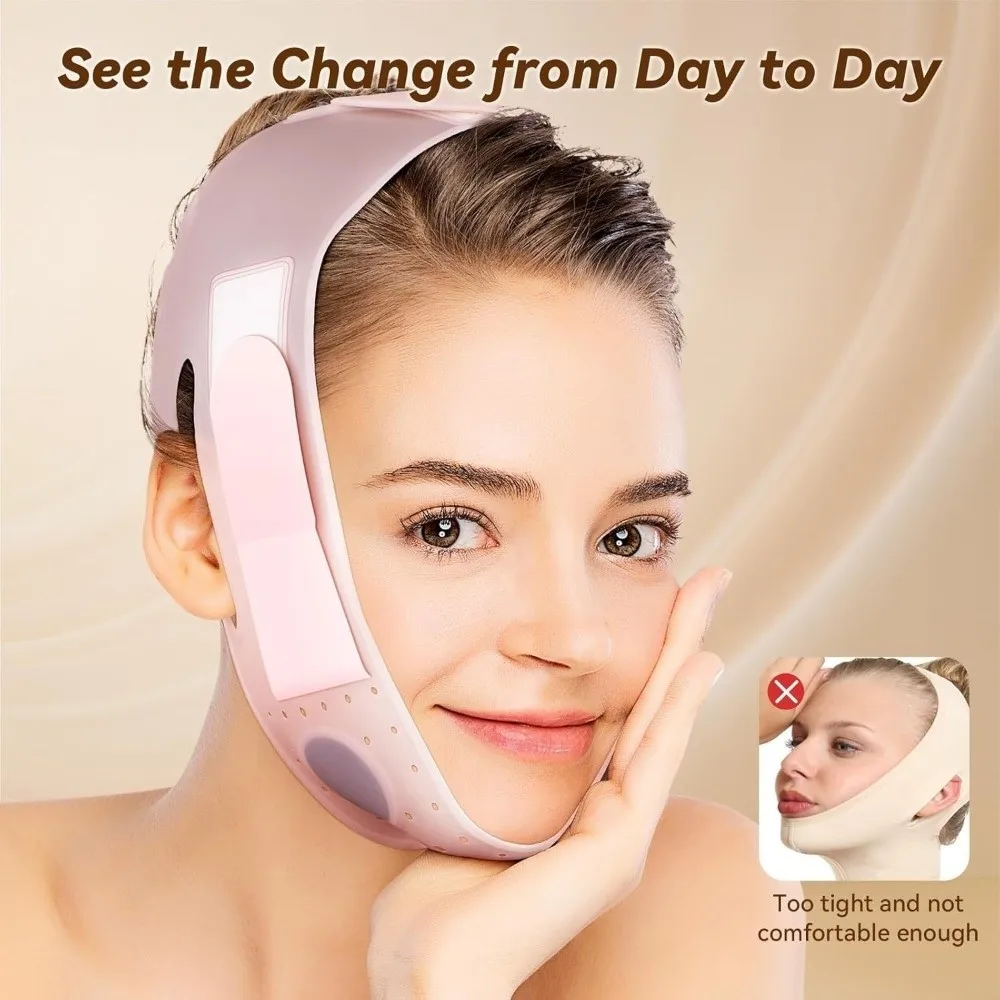 New Reusable Face Strap Chin Up Patch Face Lifting Double Chin Reducer V Line Mask Skin Care Tools