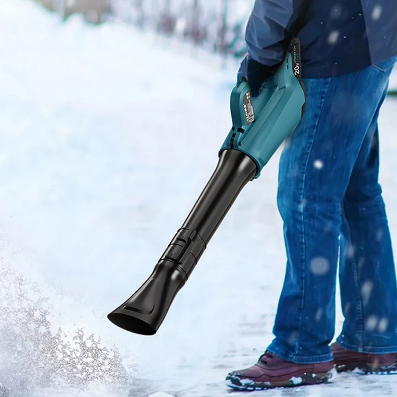 

20V Cordless Brushless Blower with 460CFM 120MPH - Hand - held Blow and Suction Dust Collector for Garden Leaf Blowing