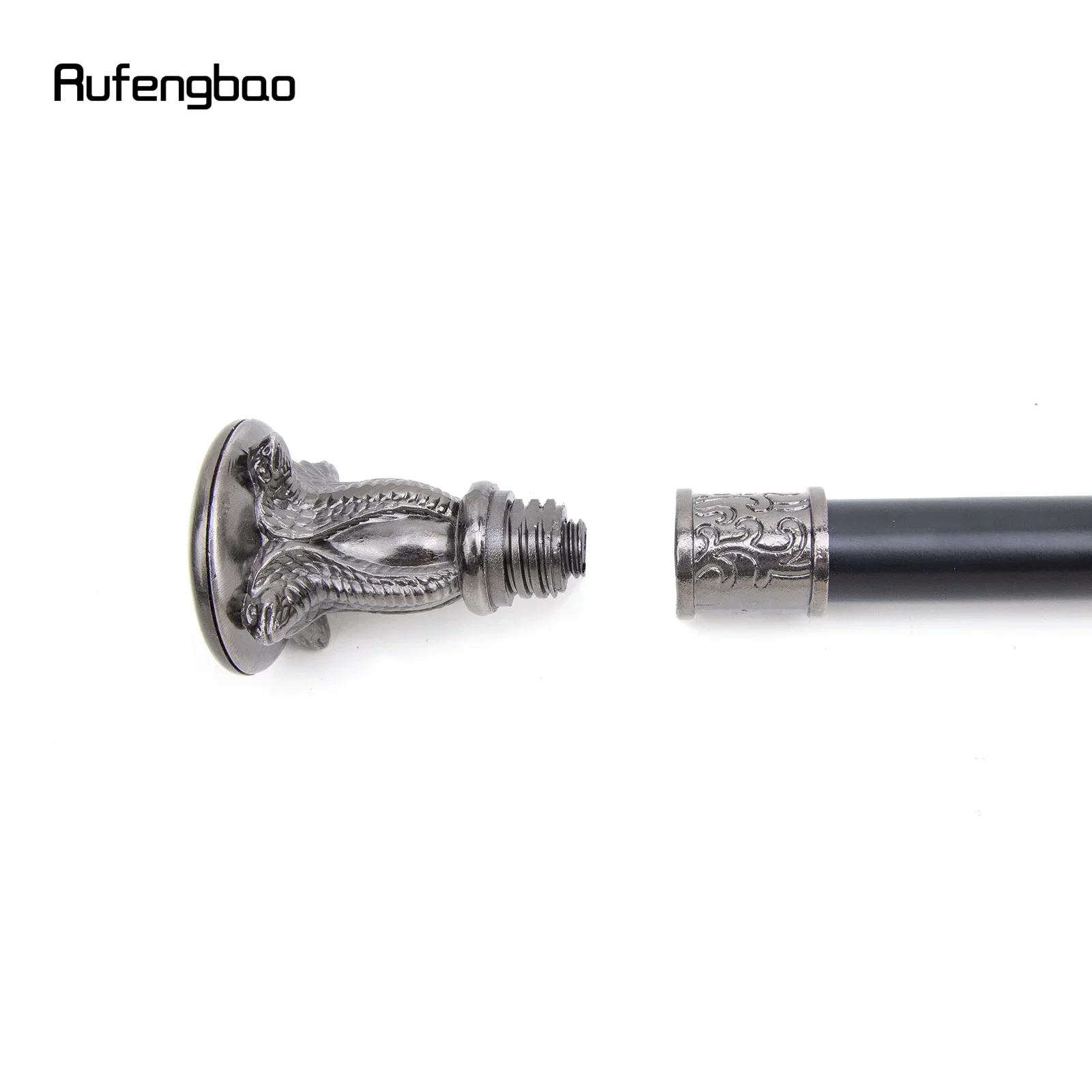 أربعة رؤوس ثعبان فرعون واحد مشترك موضة عصا للمشي ديكور Cospaly حفلة عصا للمشي هالوين كروسير 93 سنتيمتر